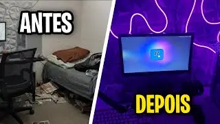 TRANSFORMEI MEU SETUP GAMER DE POBRE