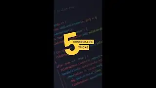 5 Console log trick that you didn’t know 🤯