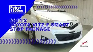 2011 /2 TOYOTA VITZ F SMART STOP PACKAGE 307229