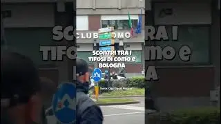 scontri tra i tifosi di Como e Bologna