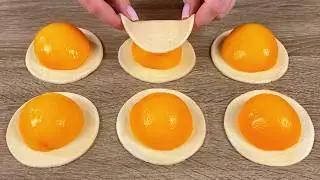 Haben Sie Bl&auml;tterteig und Pfirsiche? Ein k&ouml;stliches Rezept in wenigen Minuten!