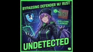 Обход Windows Defender с помощью Rust rustyneedle снова