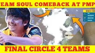 SOUL winning last match of PMPL | CHICKEN DINNER BY SOUL