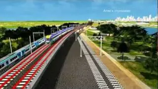 Regional Rail Link: Deer Park to Southern Cross Station route