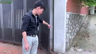 Cổng lùa vuông góc tại Bãi Cháy, Quảng Ninh