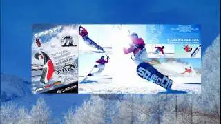 Snowboarding Canada with a Snow Kite Kiteboarding Kite Skiing Snowkiting Toronto Ontario