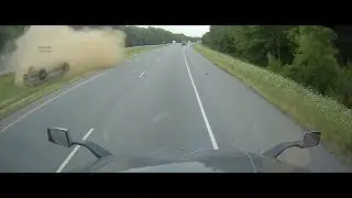6 June 2018 Accident I-40 WB MM198 near Rest Area Biscoe, AR