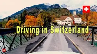Driving in Switzerland | comfortable drive throngh beautiful villages