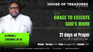 Apostle Felix Okoh - Grace To Execute God's Word