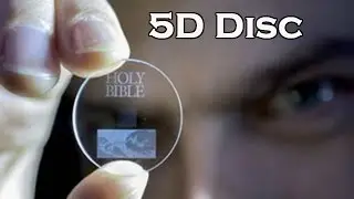 5D Disc - Eternal 5D Data Storage could record the History of Humankind