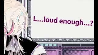 Uyu trying to ask about the audio for almost a minute (Holostars UPROAR!! | Utsugi Uyu)