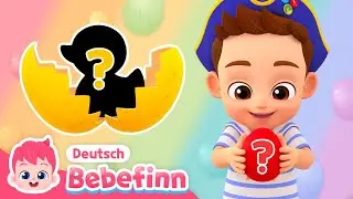 Was steckt im bunten Ei?ㅣBunte Eier LiedㅣEP81ㅣSing mit BebefinnㅣBebefinn Deutsch - Kinderlieder