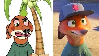 Zootopia 2 Trailer Funny Drawing Meme 