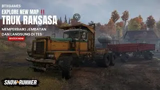  TRUK RAKSASA‼️ Uji Ketahanan Truk Jadul di Medan Ekstrem | SnowRunner Indonesia