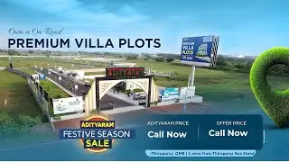 Adityaram Happinest &ndash; Premium Villa Plots for Sale on OMR, Thiruporur | 98840 27409 | Bang on OMR RD