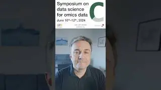 Symposium on data science for omics data #shorts