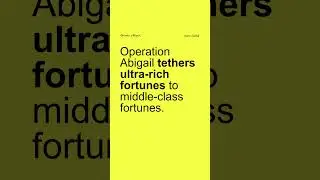 The new rule for American capitalism (Promote the General Welfare, Short 7) | Operation Abigail