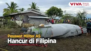 Perangi ISIS, Pesawat Sewa Militer AS Terbelah di Filipina