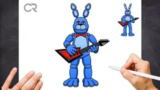 How To Draw BONNIE Easy | Five Nights at Freddy's | FNAF Characters