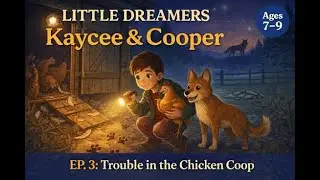Little Dreamers Ep. 3 – Kaycee & Cooper: Trouble in the Chicken Coop | Bedtime Story Ages 7–9