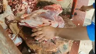 Amazing fastest workers meat cutting skills || Best beef cutter knife skills