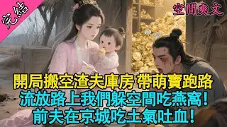 【一口氣聽完】渣夫高中狀元就休妻？我反手搬空全家庫房連祖墳都不放過！帶著空間去流放，讓他哭著求原諒！🔥#有聲書 #穿越 #爽文 #萌娃 #小說 #原創