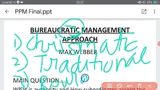CH 3 DEVELOPMENT OF MANAGEMENT THOUGHT BY MRIDHU LAKSHMI CLASSES