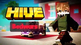 Speed running Hive Bedwars On Mobile ☃️📱|| Intense Gameplay!