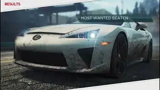 MOST WANTED CAR 07 | LEXUX LFA | NFS | GAME | NEED FOR SPEED MOST WANTED