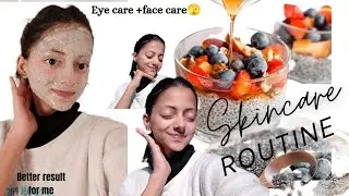 No Makeup, Just Care 🦋My Natural Remedy for Dark Circles & Fresh Skin