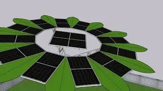 🌻Sunflower Solar Structure Design Concept⚡ SmartSolar Tracking System🌞@WaareeEnergiesLtdOfficial