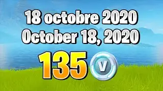 ⚡ Timed Missions Free V-Bucks / Alertes de missions V-Bucks gratuits - October 18 / 18 octobre