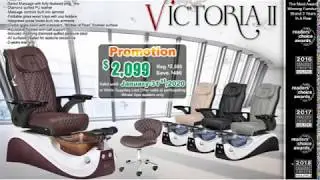 Victoria II Pedicure Spa Chair
