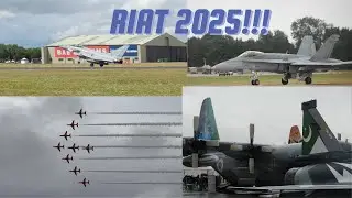 THE BIGGST BEST AIRSHOW EVER!!! | RIAT 2025