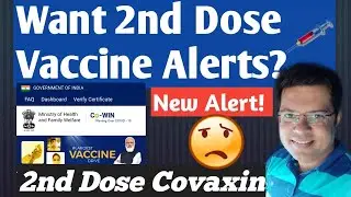 How to Get Targeted Alerts or Second Dose Alerts | How to Book slot for 2nd dose of Covid Vaccine