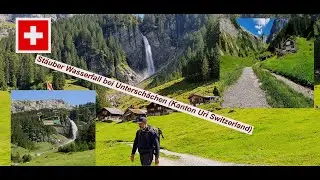 St&auml;uber Wasserfall bei Untersch&auml;chen 🇨🇭
