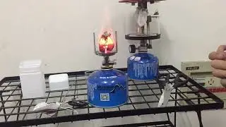 Linterna Port&aacute;til De Gas Outdoor Camping Senderismo