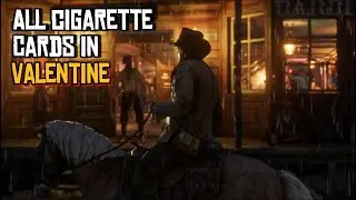 RDR2 - All 8 Cigarette Cards in Valentine