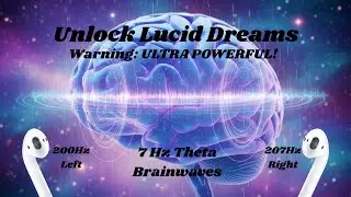 Unlock Lucid Dreams Rain Theta Waves for Deep Sleep  Consciousness  Warning ULTRA POWERFUL  2 Hours