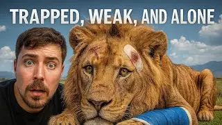 🚁 Спасательная операция по спасению носорогов #mrbeast #video