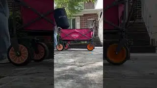 Electric Folding Utility Wagon #ElectricWagon #FoldingWagon #PowerWagon