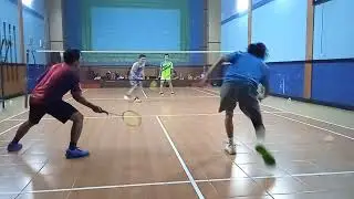 (KOREA/ASEP VS ROKET/RONI) LATIHAN BERSAMA BADMINTON KOK KEDOT GOR DESA MEKARRAHAYU 