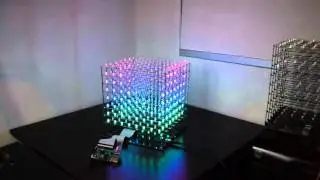 Raspberry Pi 3 + LED Cube + Spectrum Analyzer = Audio Visualizer!
