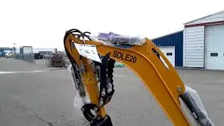 2025 SD LANCH SDLE20 MINI DEISEL EXCAVATOR ***UNUSED***