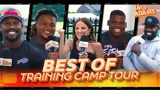 BEST of Up & Adams NFL Training Camp Tour!
