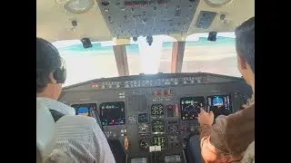 Cockpit View: Dassault Falcon 2000 TOUCH & GO + BUTTER SMOOTH