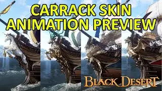 Carrack Skins Preview (Advance, Balance, Valor, Volante) (Black Desert Online)