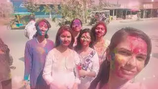 HOLI 2079 AT NOBEL MEDICAL COLLEGE TEACHING HOSPITAL #arpananepal  #2ndyearmbbs #nobelmedicalcollege