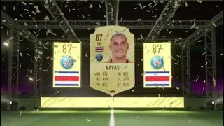 Navas and eriksen in a two rare gold players pack OMG|Fifa 21