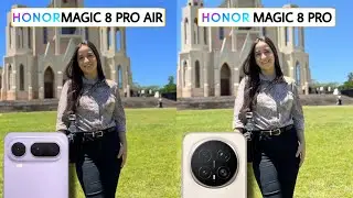 Сравнение камер Honor Magic 8 Pro Air и Honor Magic 8 Pro: тест-драйв